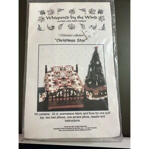 Whispered Wind Counted Cross‎ Stitch Mini Collection Christmas Star
